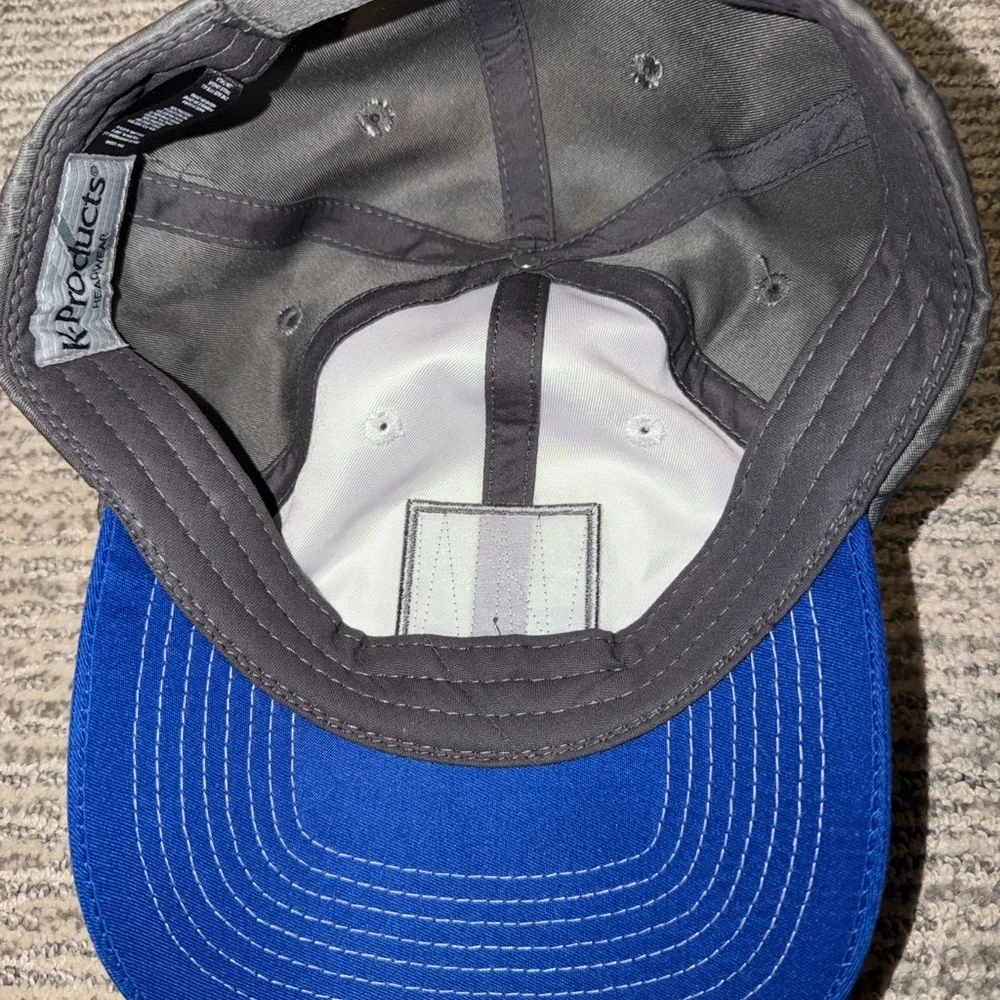 United Logo Hat in Blue, White, and Gray - Picture 4 of 4